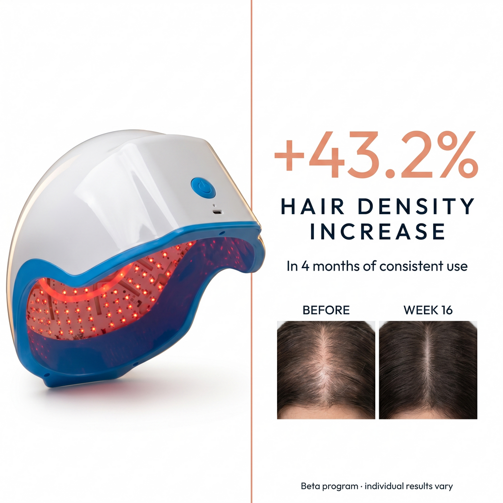 +43.2% hair density increase in 4 months