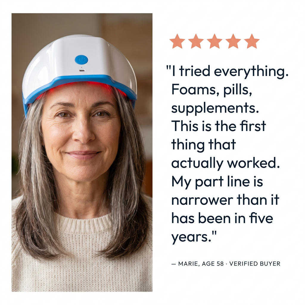Marie, age 58, verified buyer testimonial